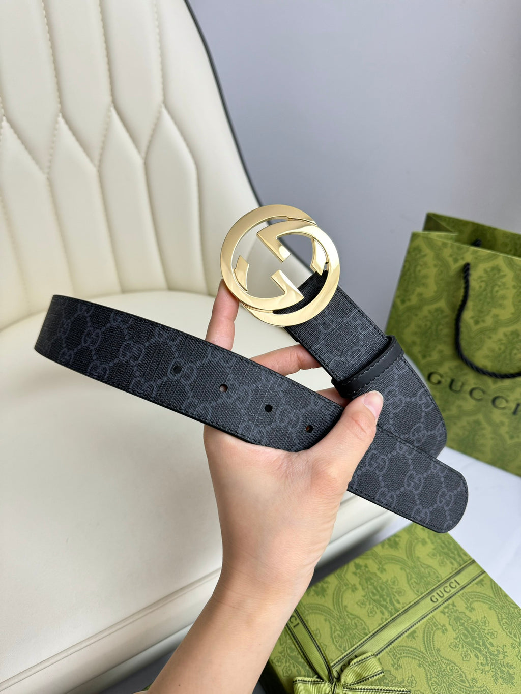195NB3P Popular  high-quality leather belt