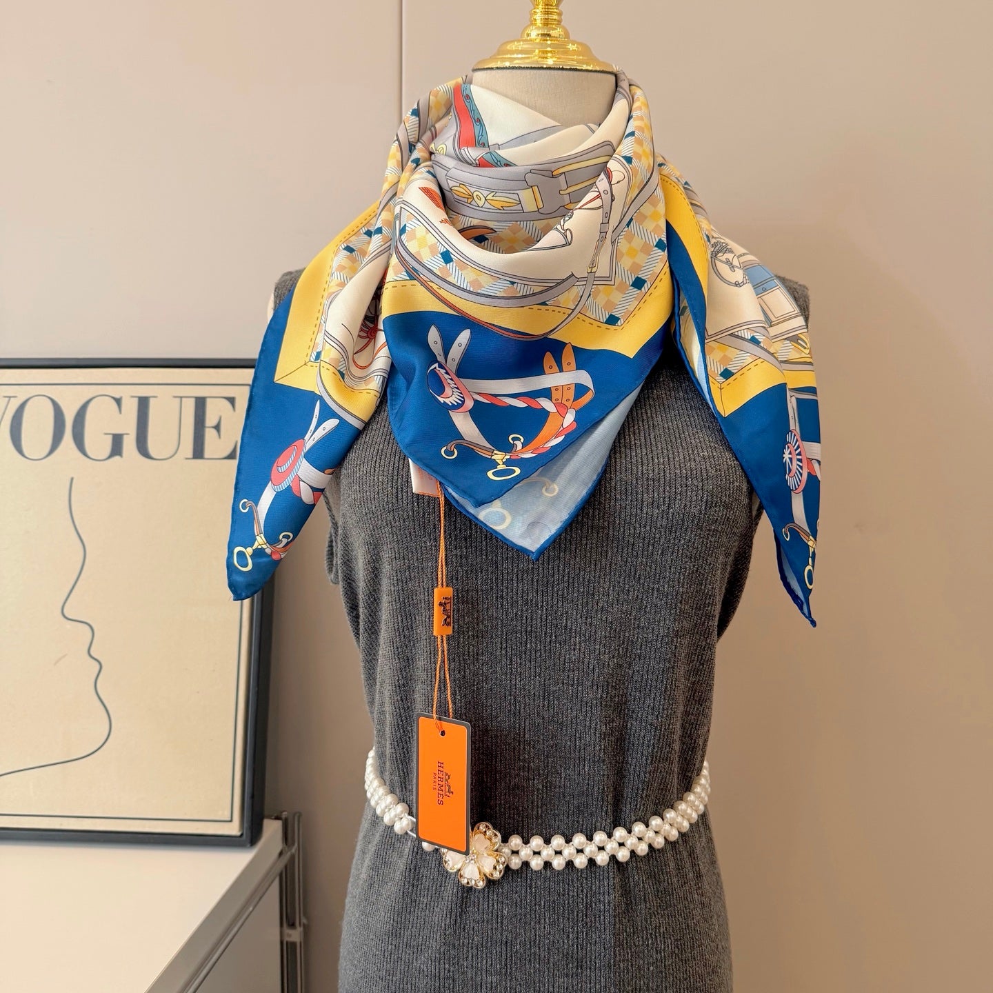 136NH8W Popular Silk Scarve