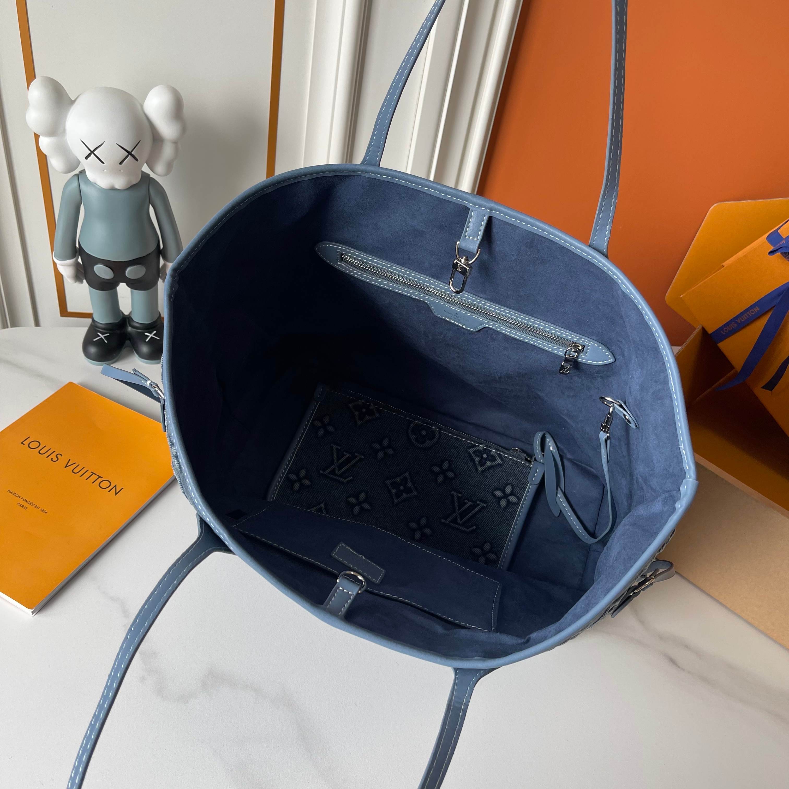 146PE90B Popular denim material bag