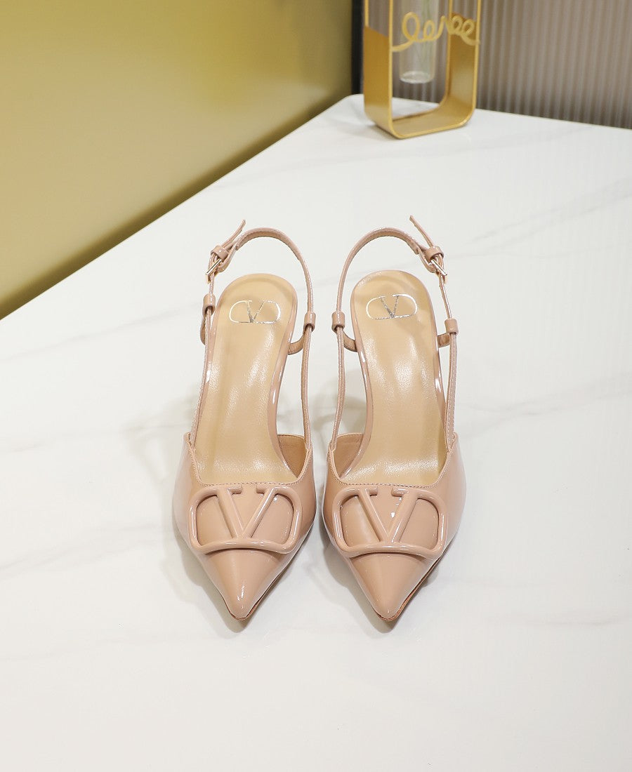 245RVL21Z Popular leather  High heels