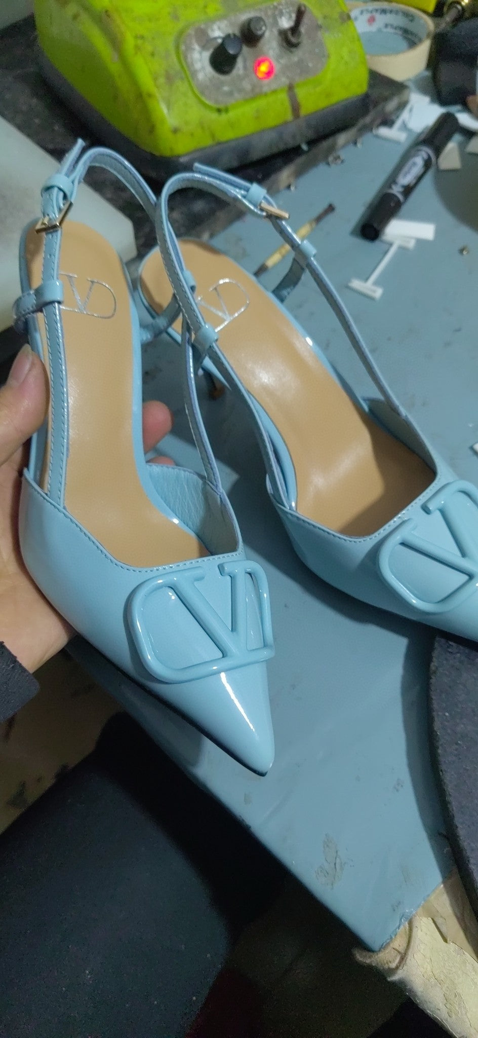245RVL21Z Popular leather  High heels