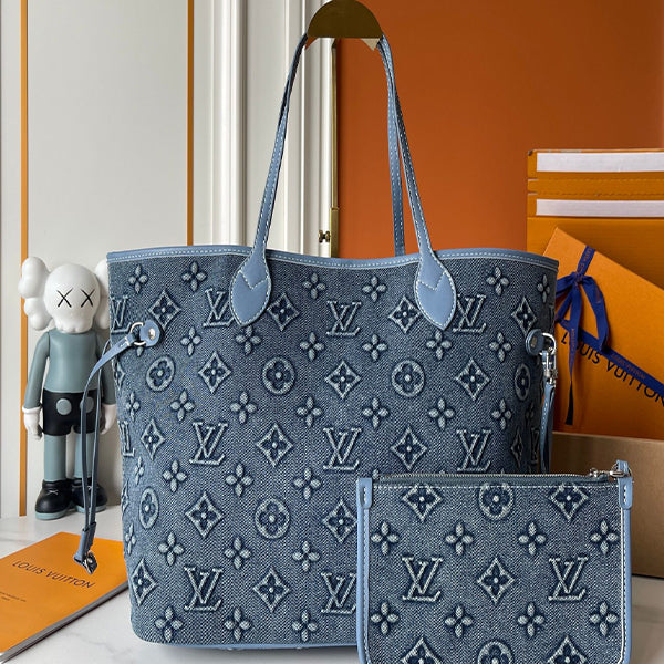 146PE90B Popular denim material bag