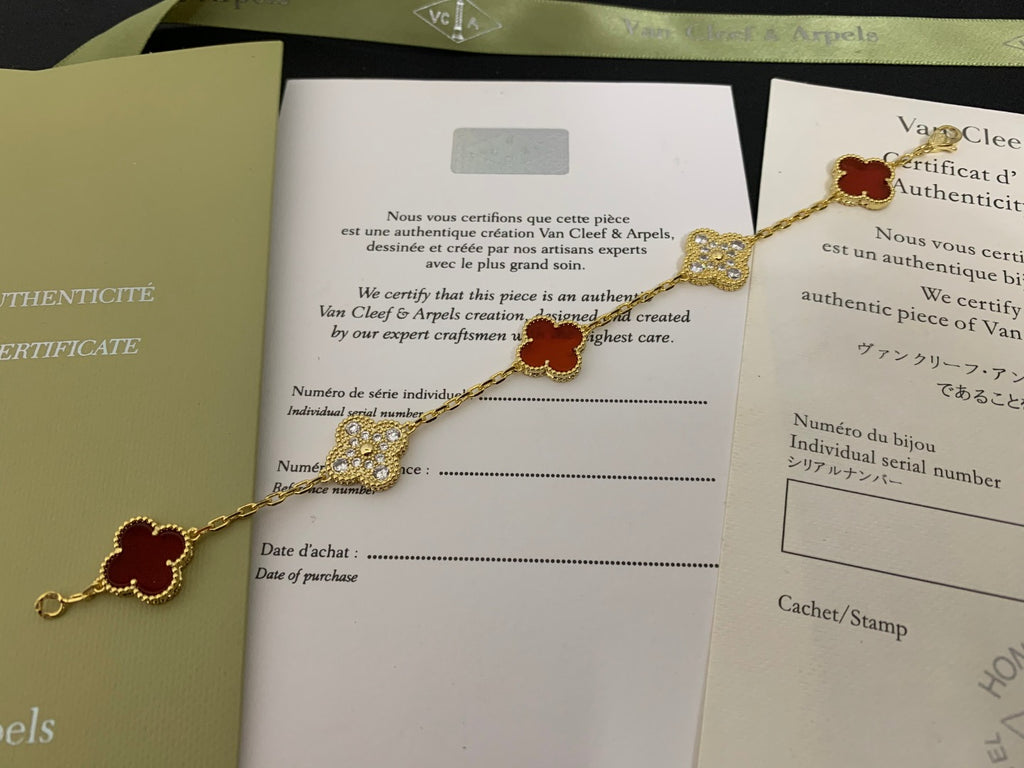5XVA179K  Popular bracelets 5 flowers normal size1.5cm flower