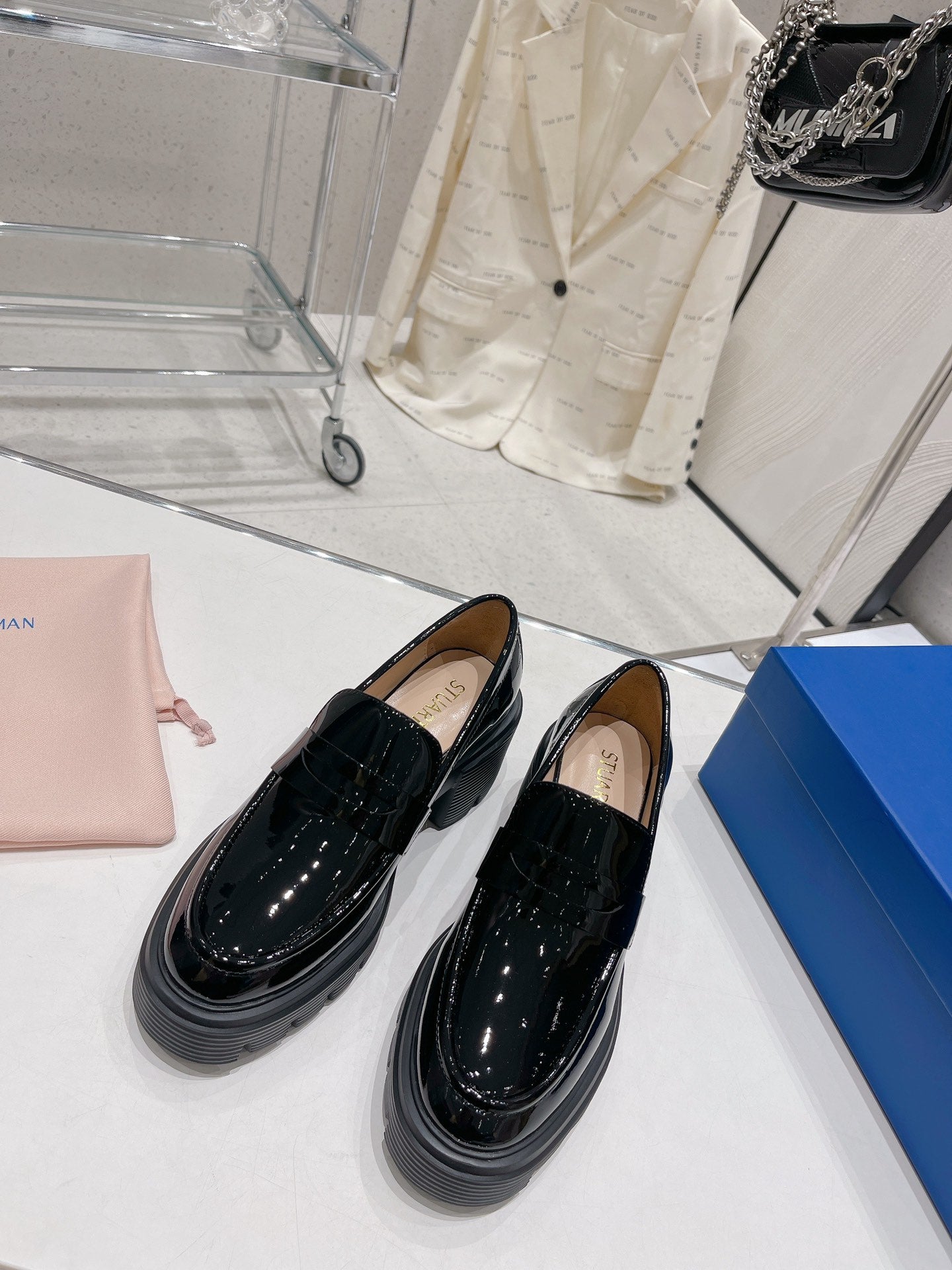 Z2P36A24 Popular high-quality leather Shoes（heel-height 4.5cm）