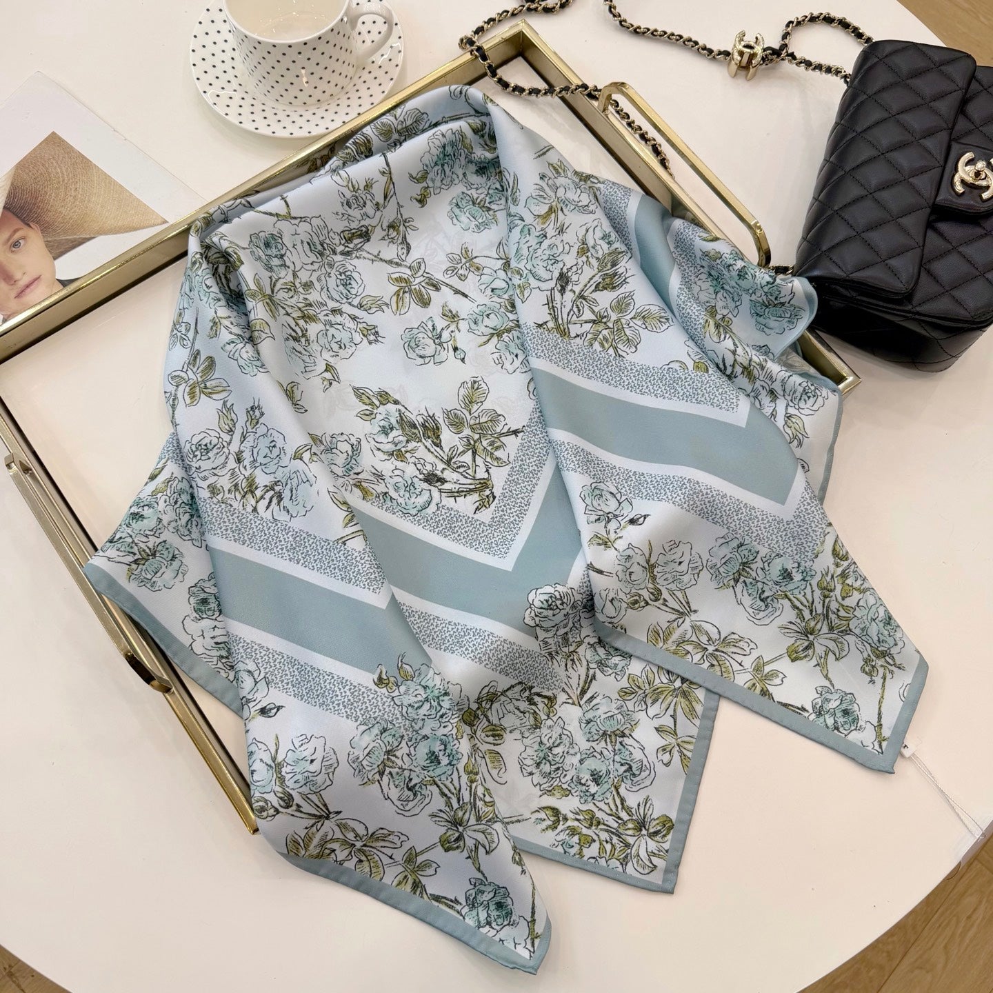 136ND17W Popular Silk Scarve