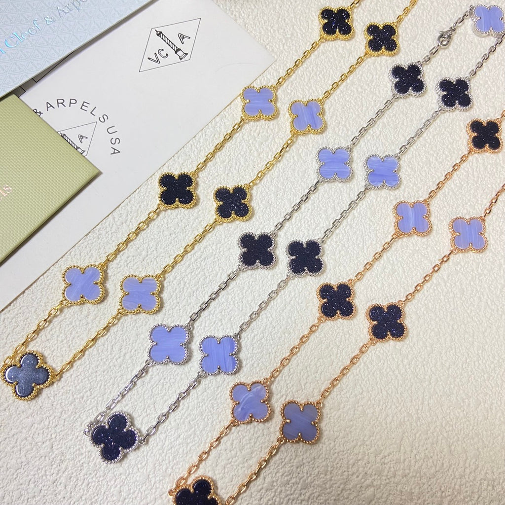 55QVA256X Popular 10 flower necklaces
