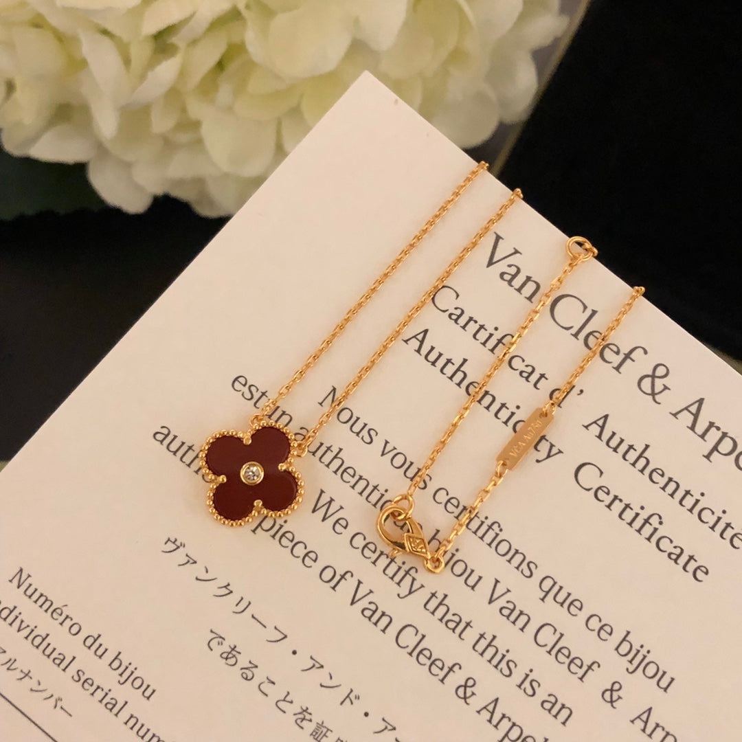 5XVA185X Popular  1 flower necklace