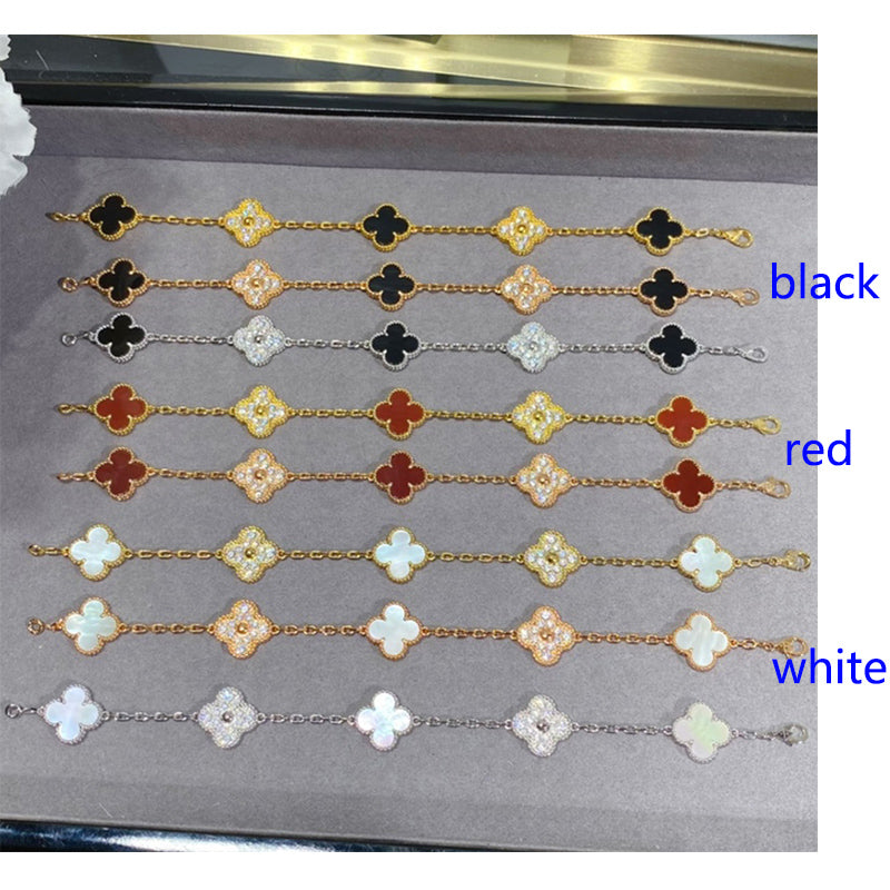 5XVA179K  Popular bracelets 5 flowers normal size1.5cm flower
