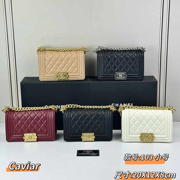 136PC17B Popular Caviar leather bag
