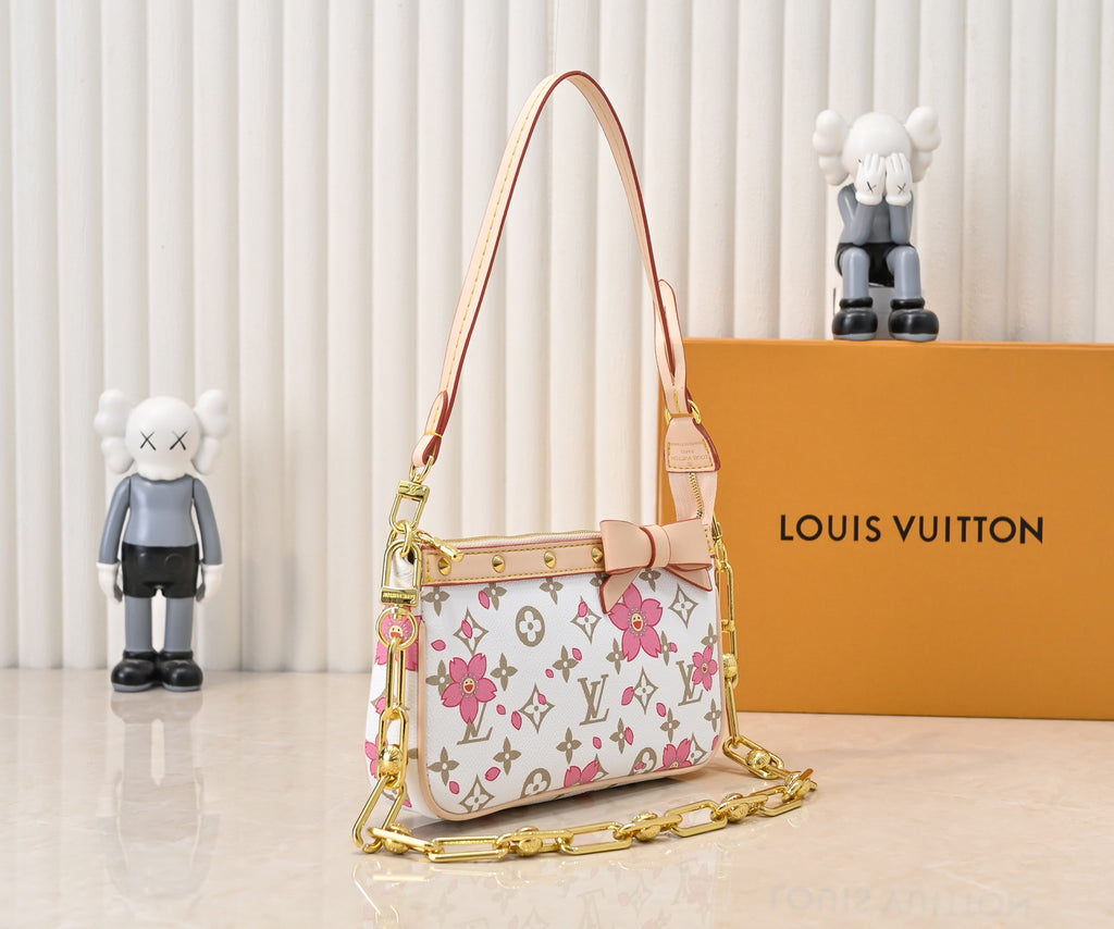 146PE43B Popular leather bag