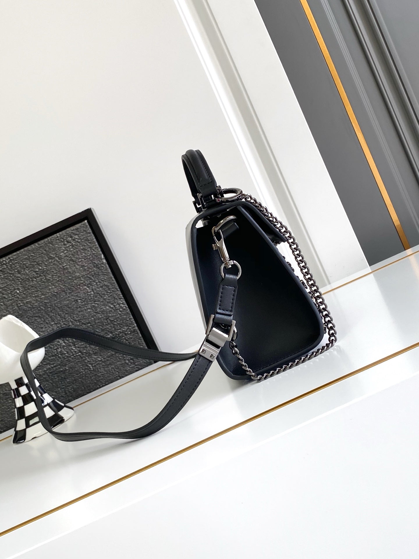 136PA73B Popular leather bag