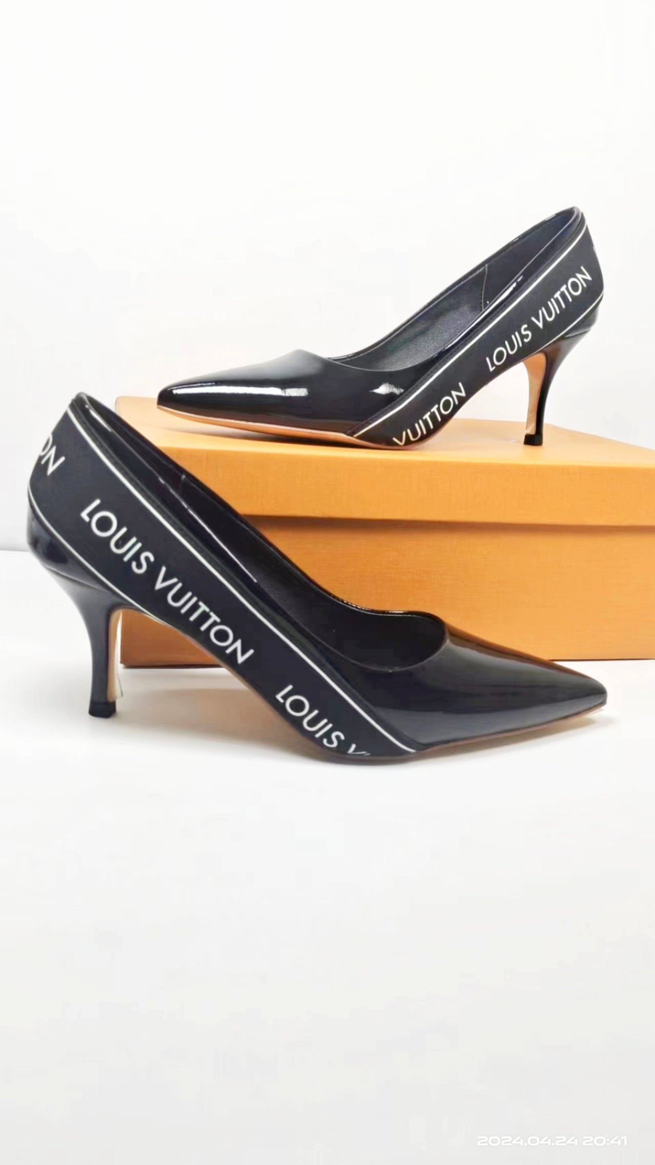 245RE29Z Popular leather  High heels