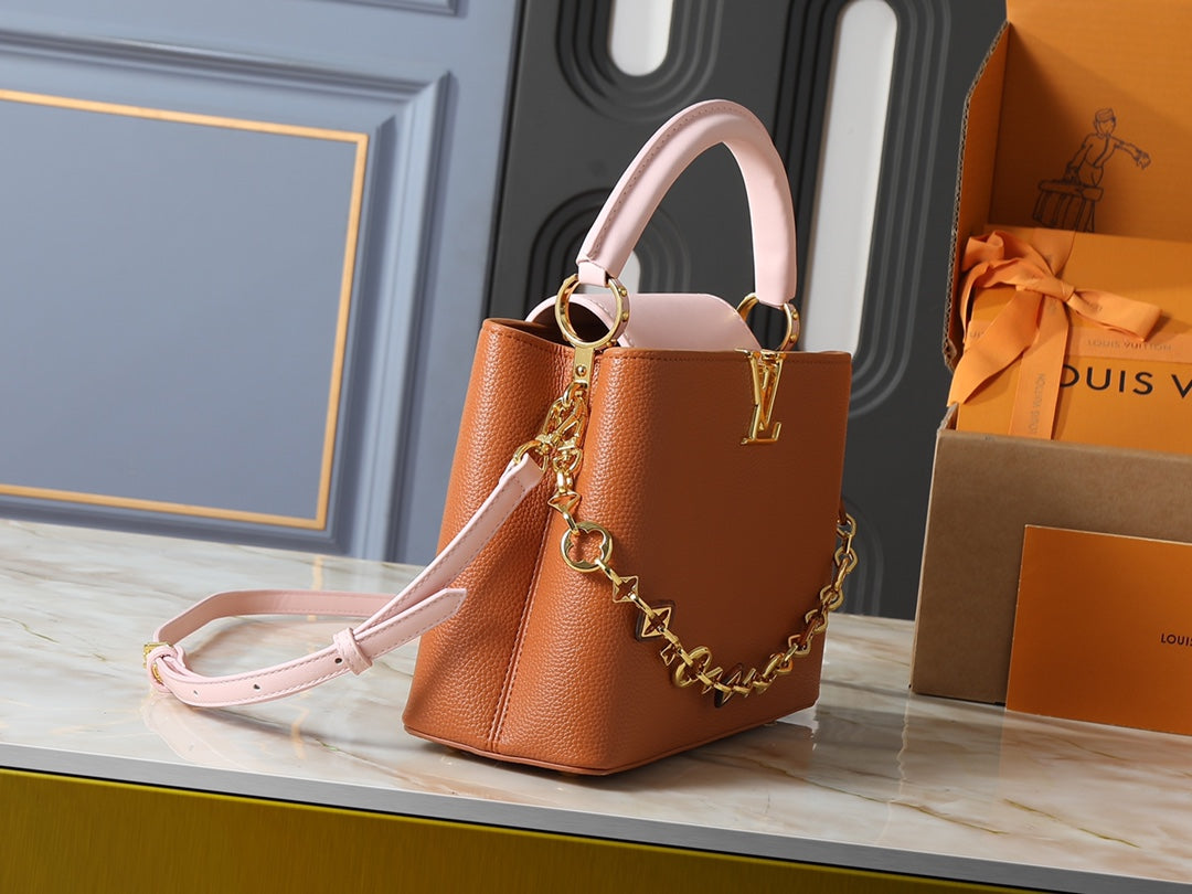 146PE46B Popular leather bag