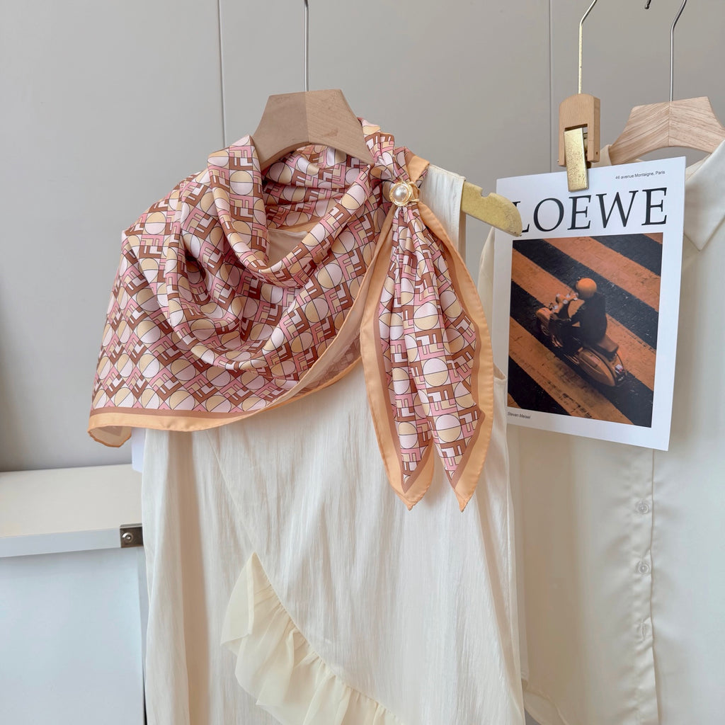 136NF10W Popular Silk Scarve