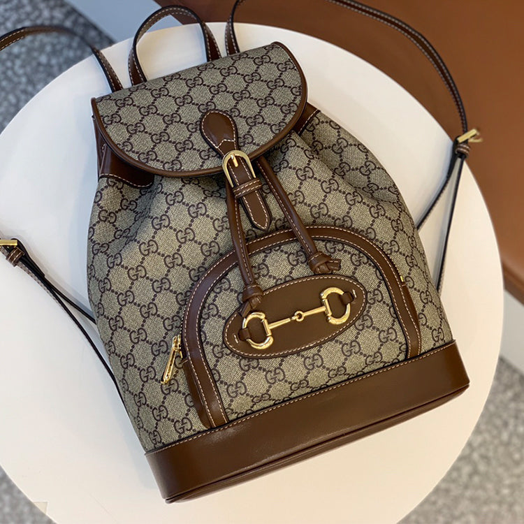 AB021B Popular  leather backpacks