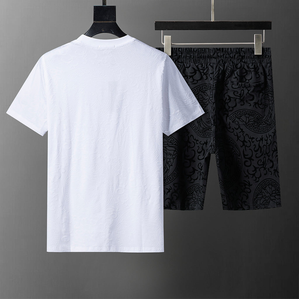 135WV114U  Popular shirt and shorts set