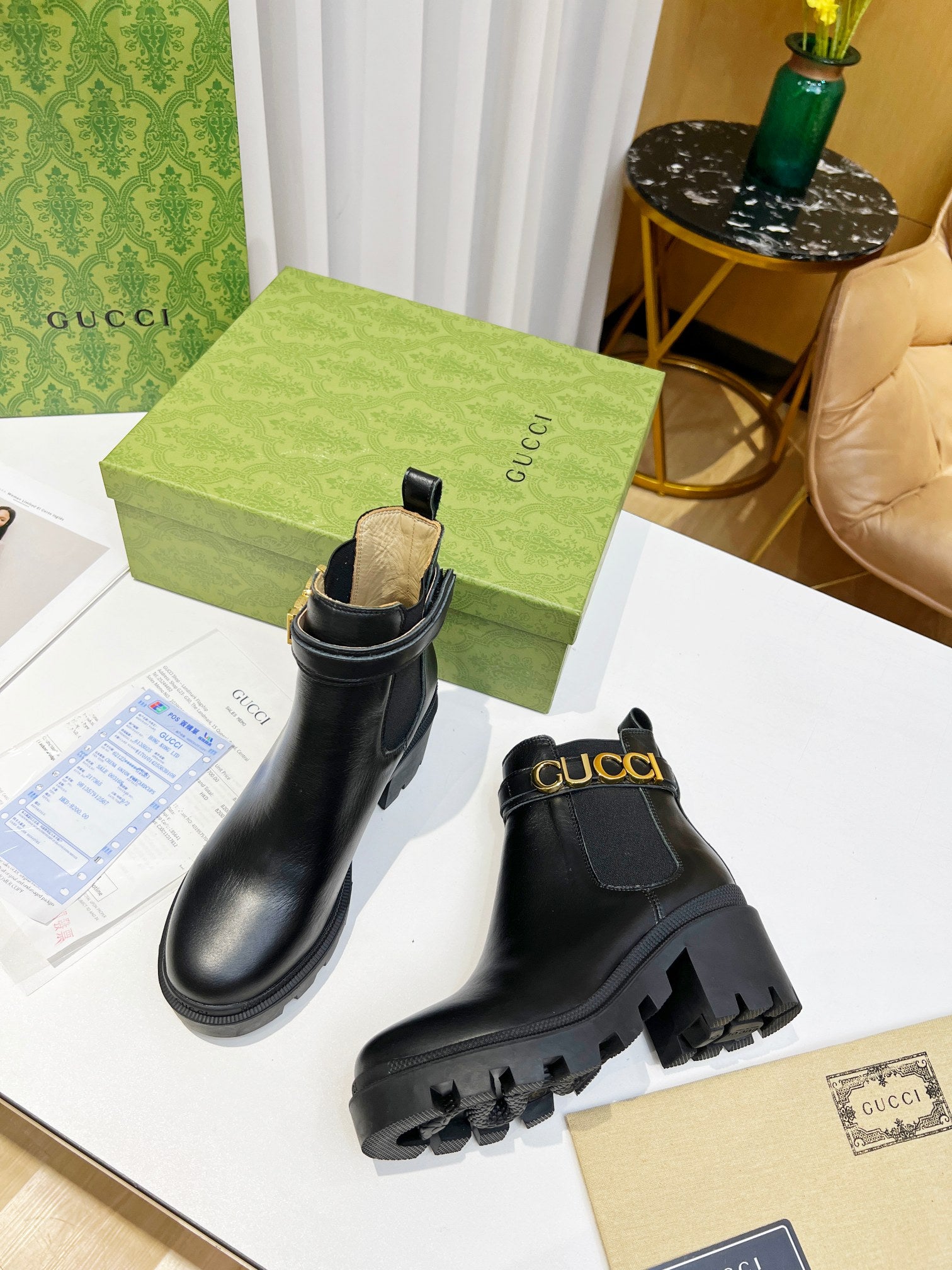 2XB197Z Popular leather boot (top layer leather lining)