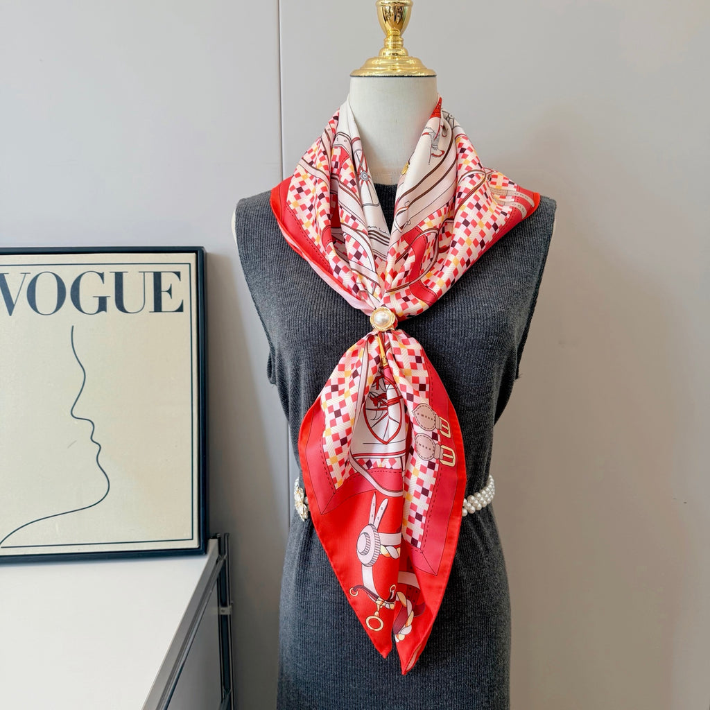 136NH8W Popular Silk Scarve