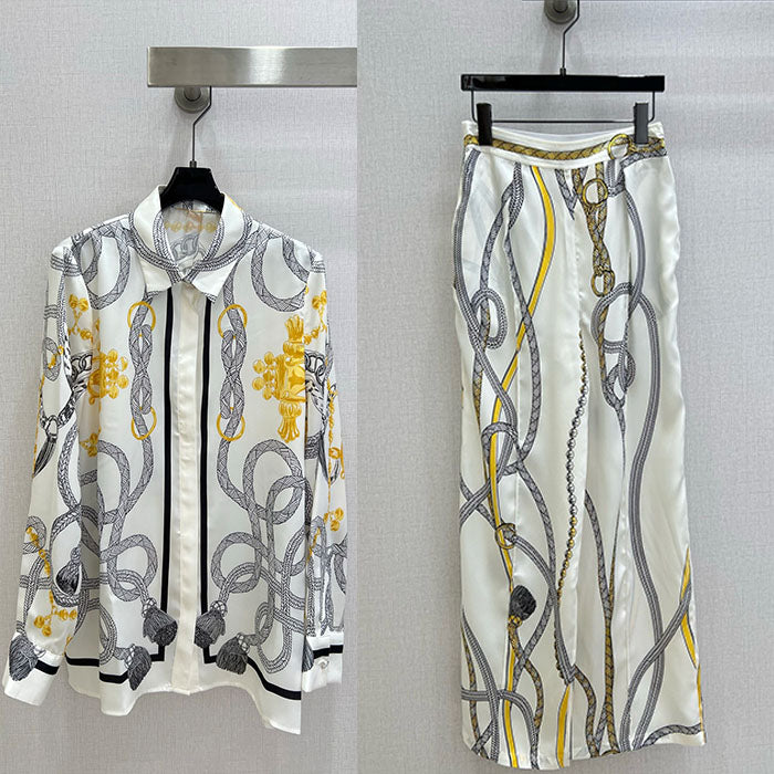 256RH86U Popular top and pants set