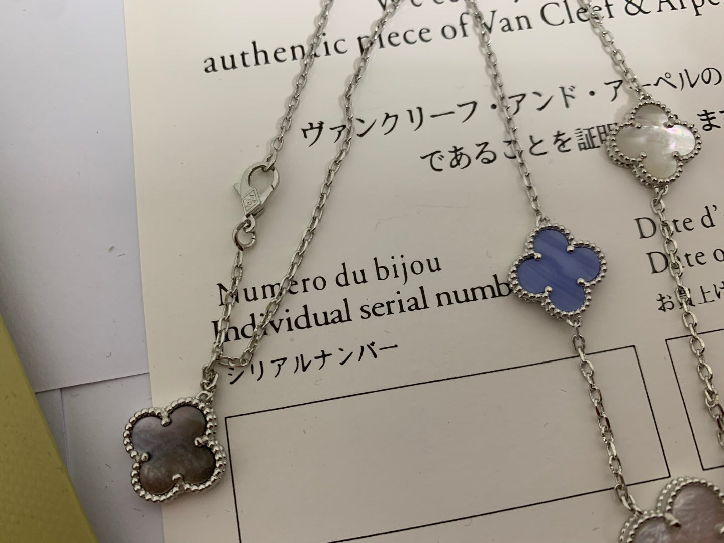 5XVA182K Popular 6 flowers necklaces