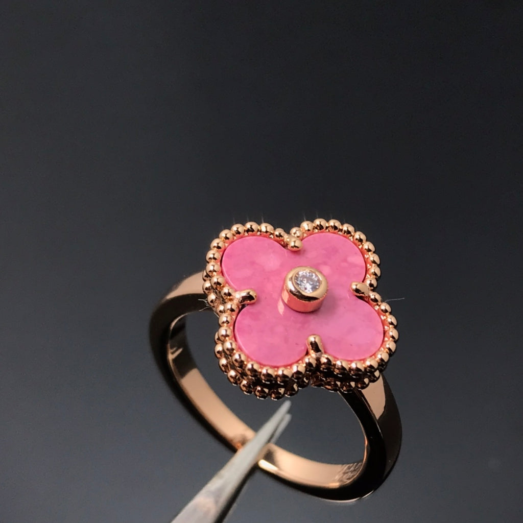 5XVA186X Popular 1 flower necklace and ring