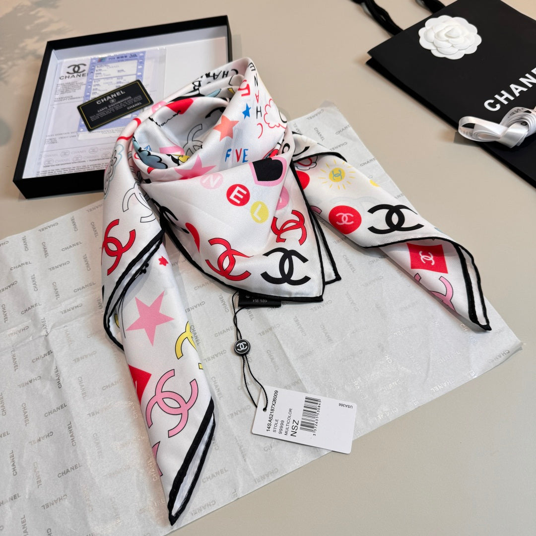 136NC11W Popular Silk Scarve