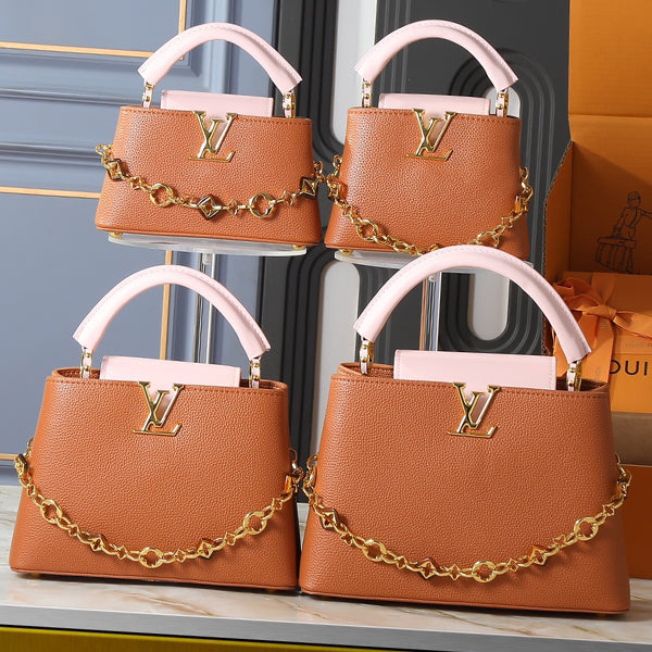 146PE46B Popular leather bag