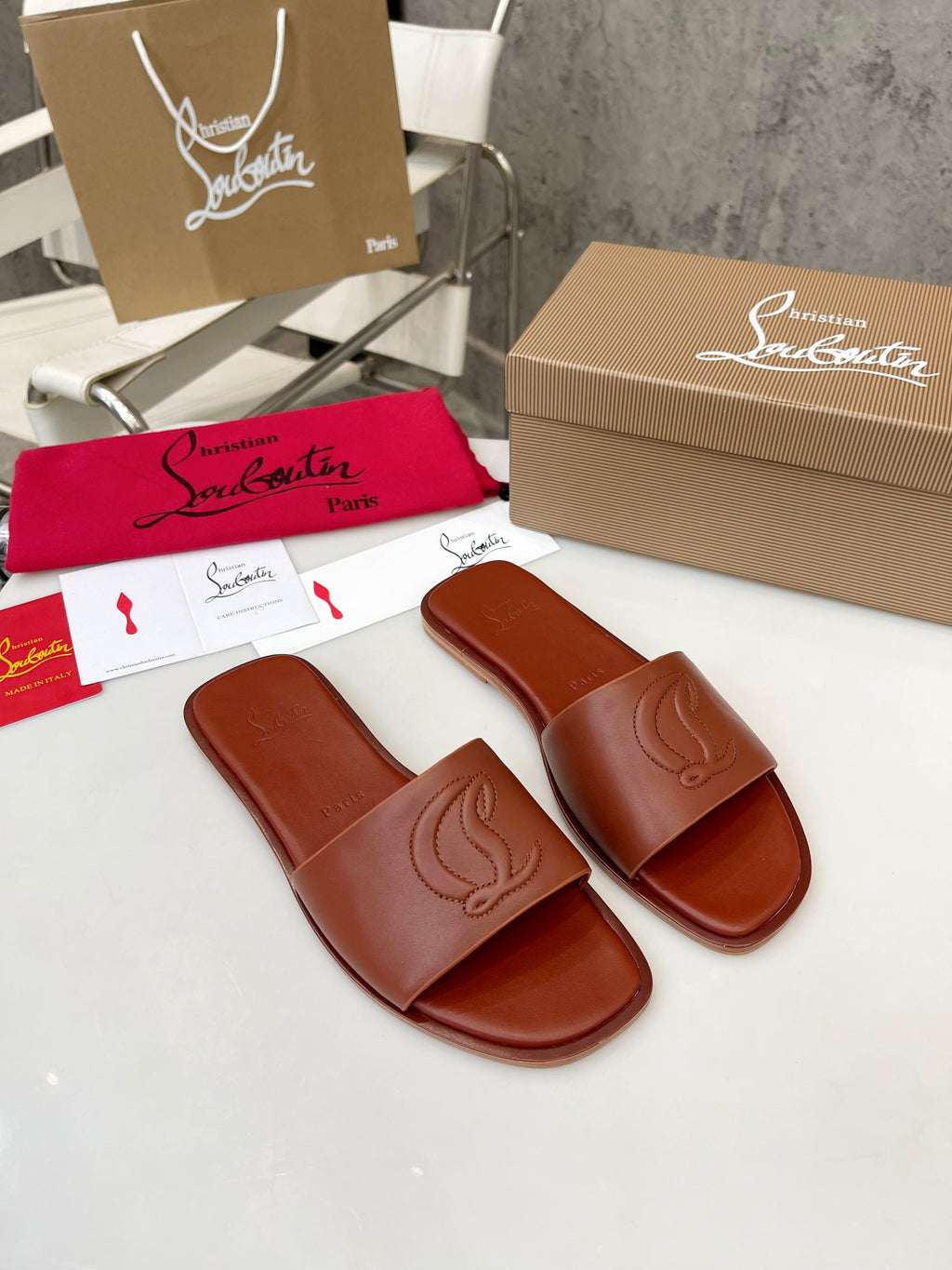 JXA32Z Popular leather Slippers