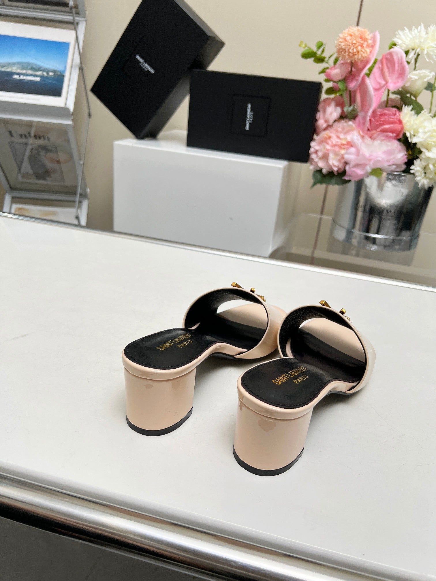 285ZSL34Z  Popular leather High heels(Heel height 5CM)