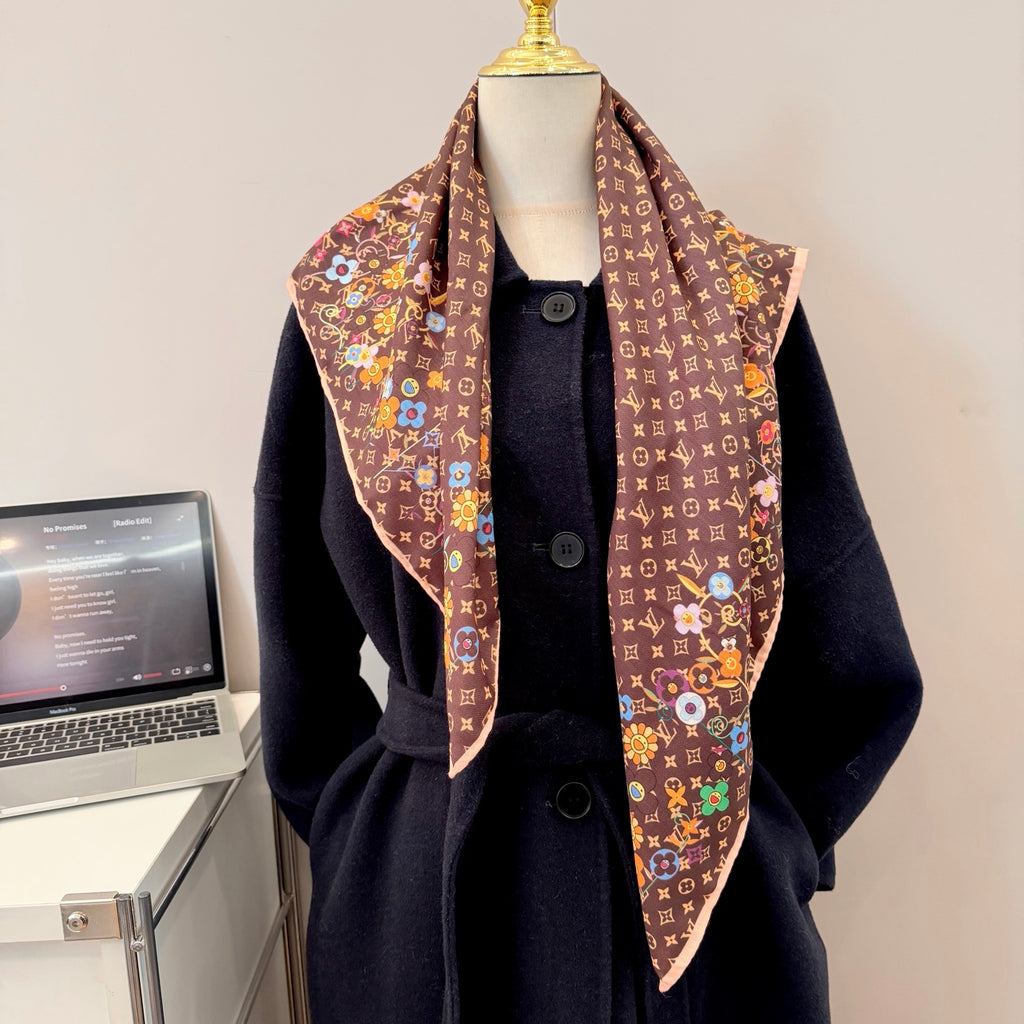 136NE29W Popular Silk Scarve