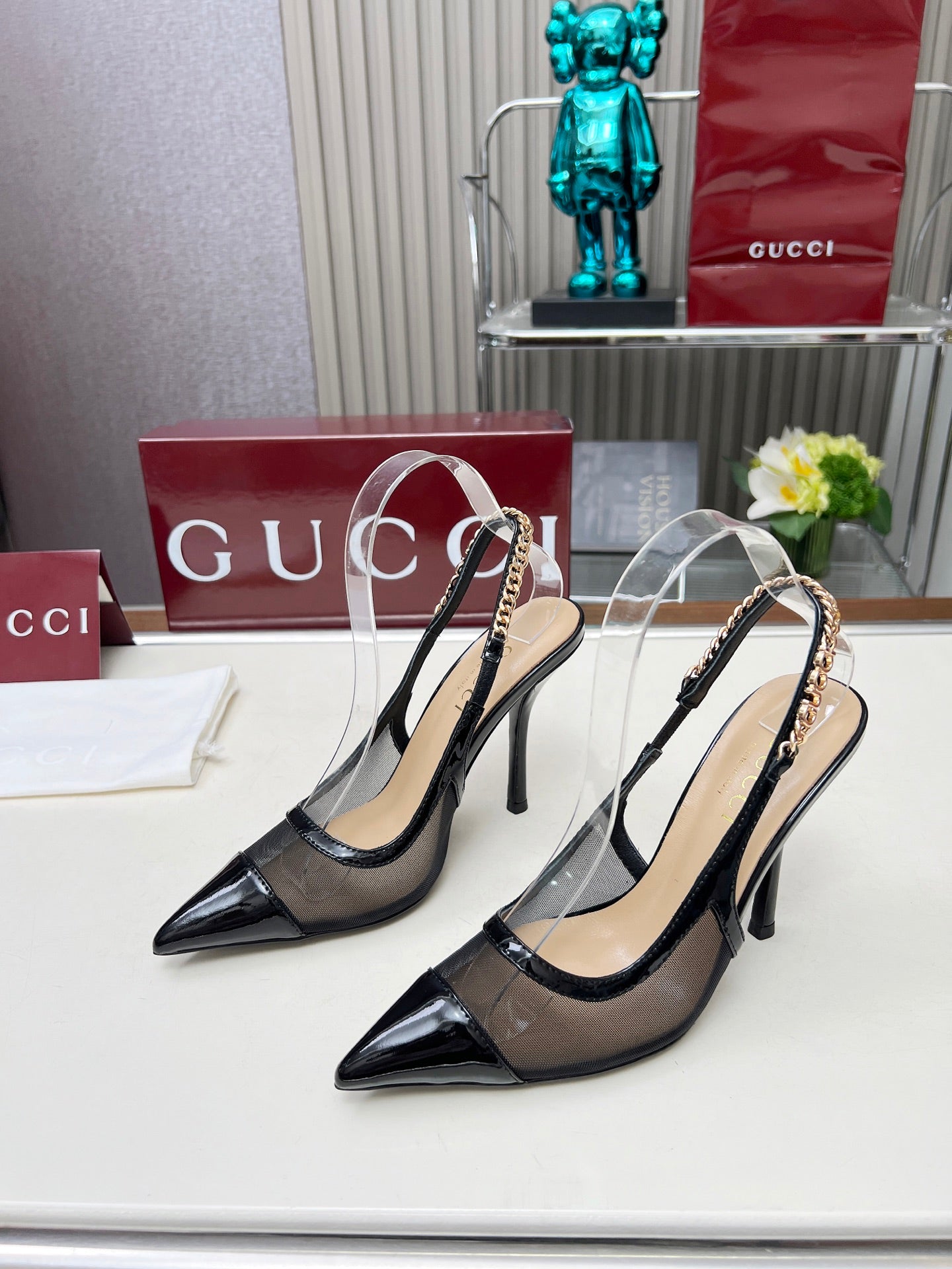 285ZB61Z  Popular leather  High heels