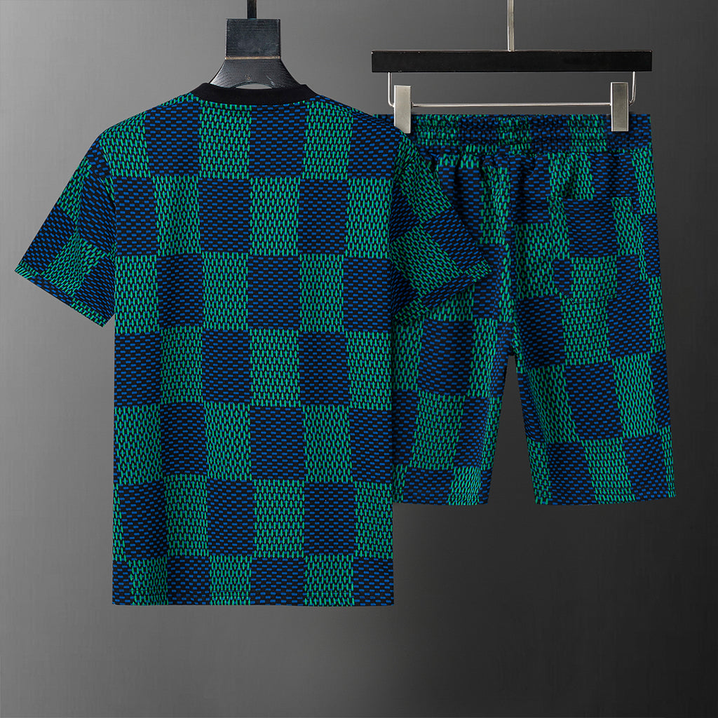 135RE120U  Popular shirt and shorts set