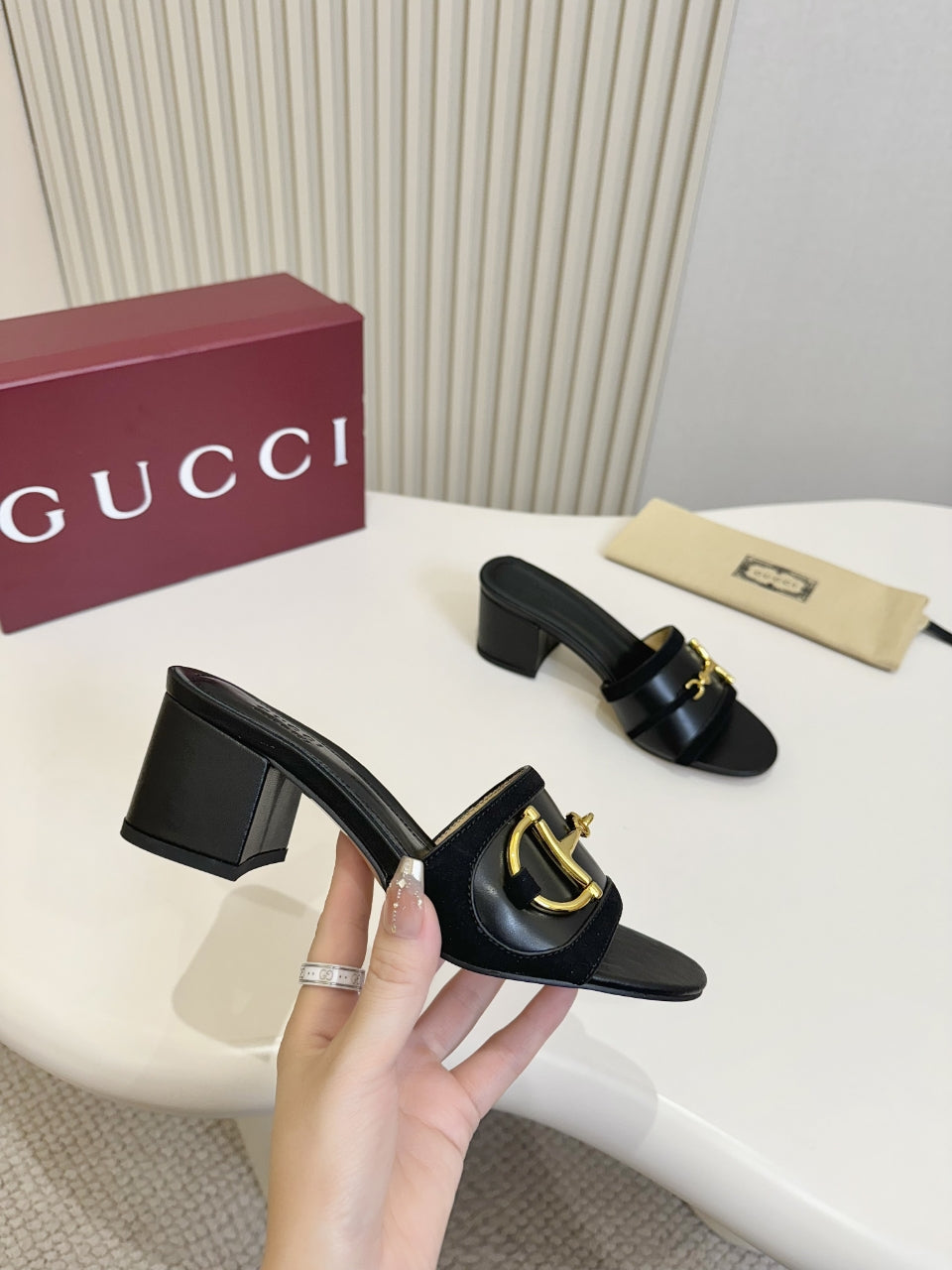 275NB10Z  Popular leather High heels