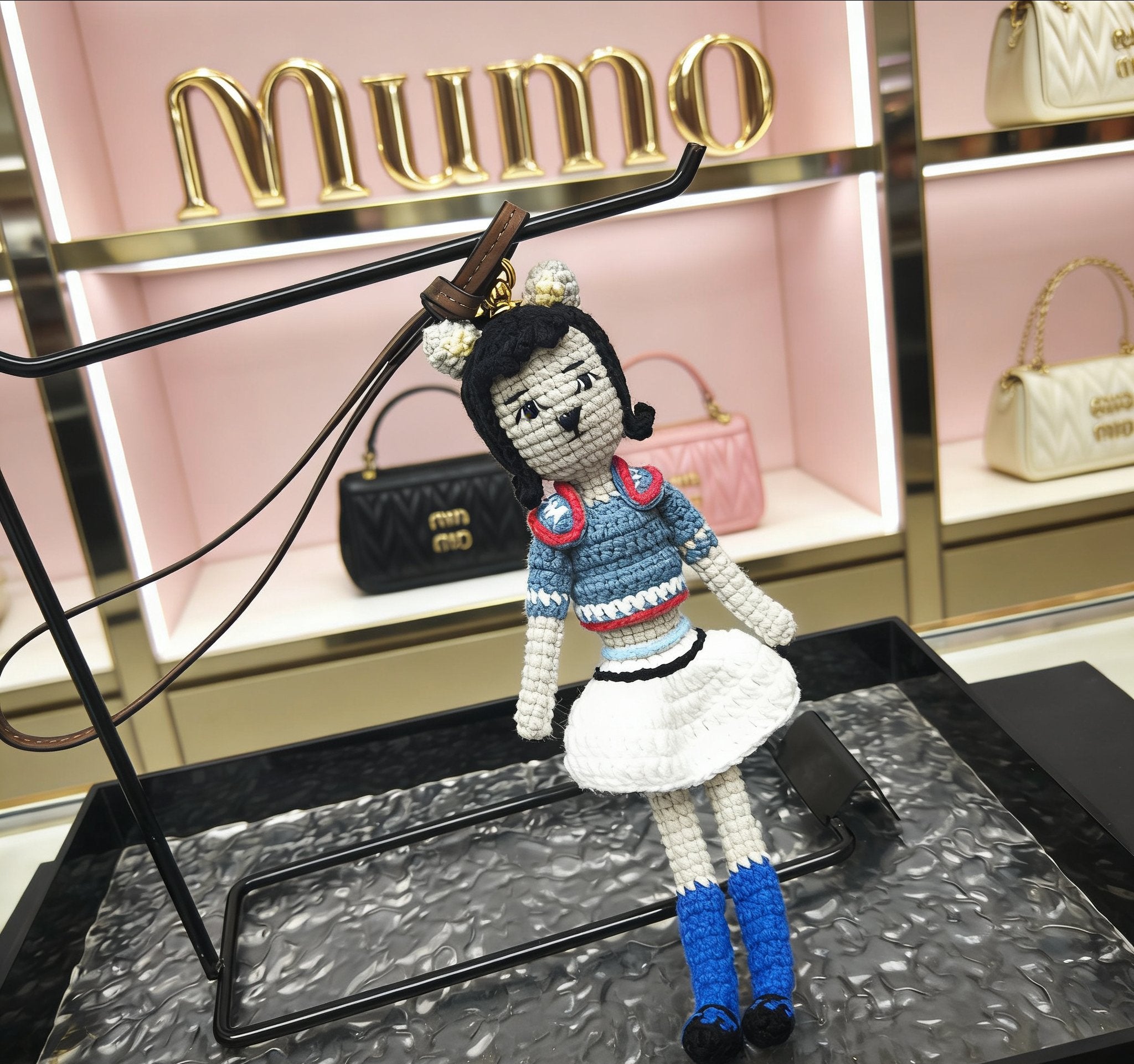 346RA17A Popular bag 's charms accessories