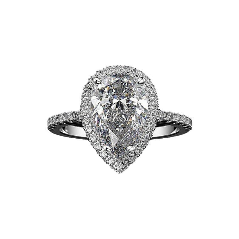 P5QA1J Popular Moissanite Jewelry Wedding Diamond Ring