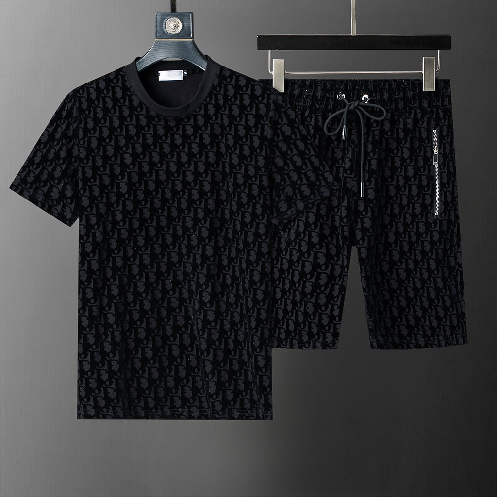 135RD116U  Popular shirt and shorts set