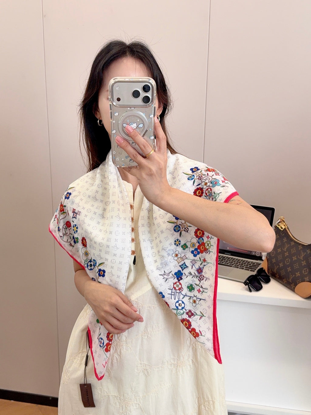 136NE29W Popular Silk Scarve