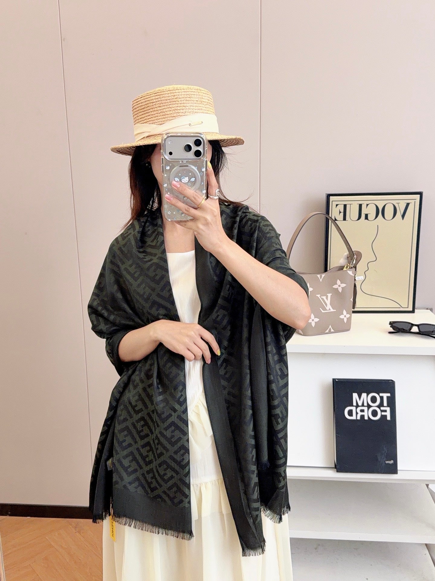 136NF16W Popular Silk Scarve