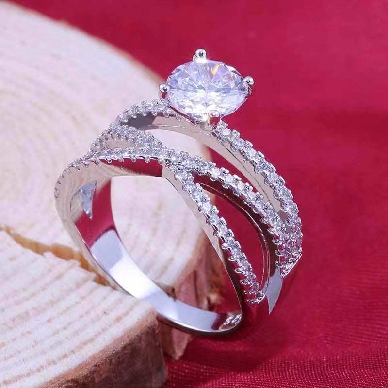 PYA4J  Popular   Diamond Ring High Quality Wedding Ring