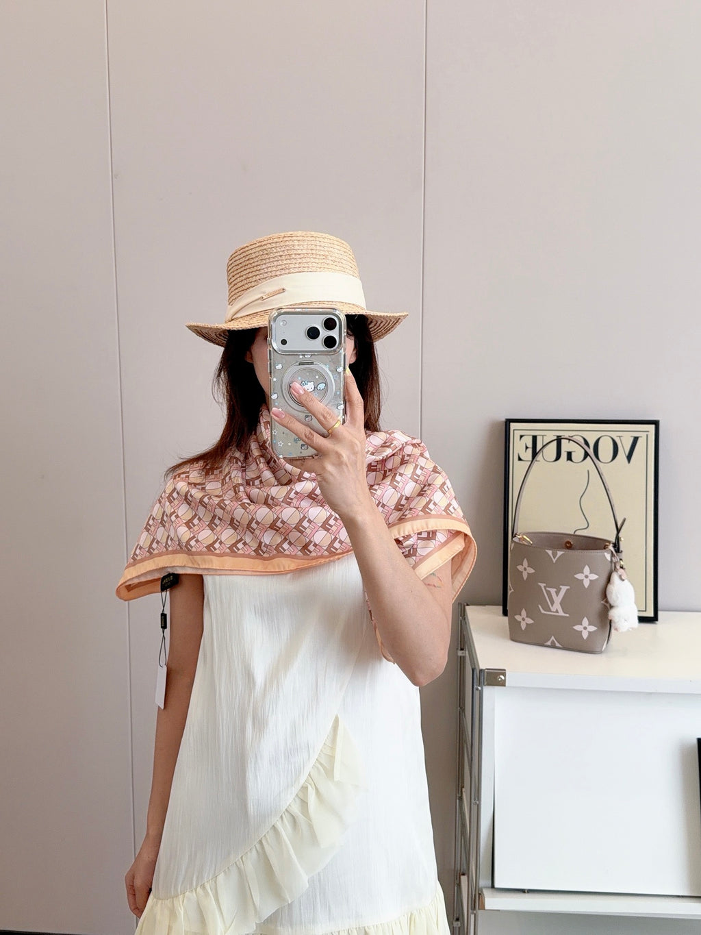 136NF10W Popular Silk Scarve