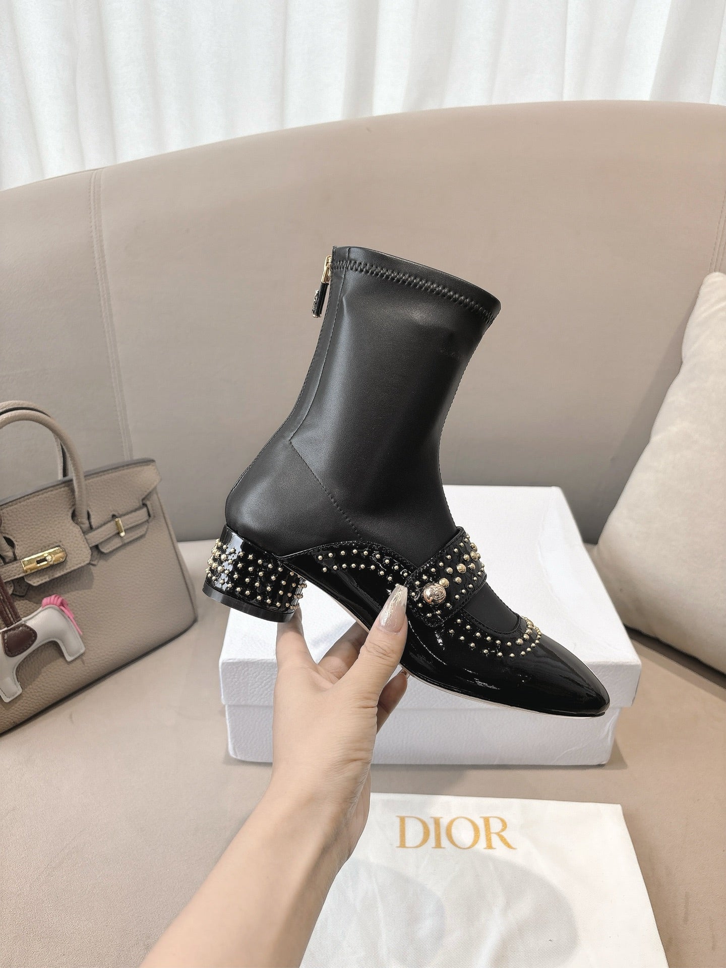 295QD155Z  Popular high-quality leather Boots