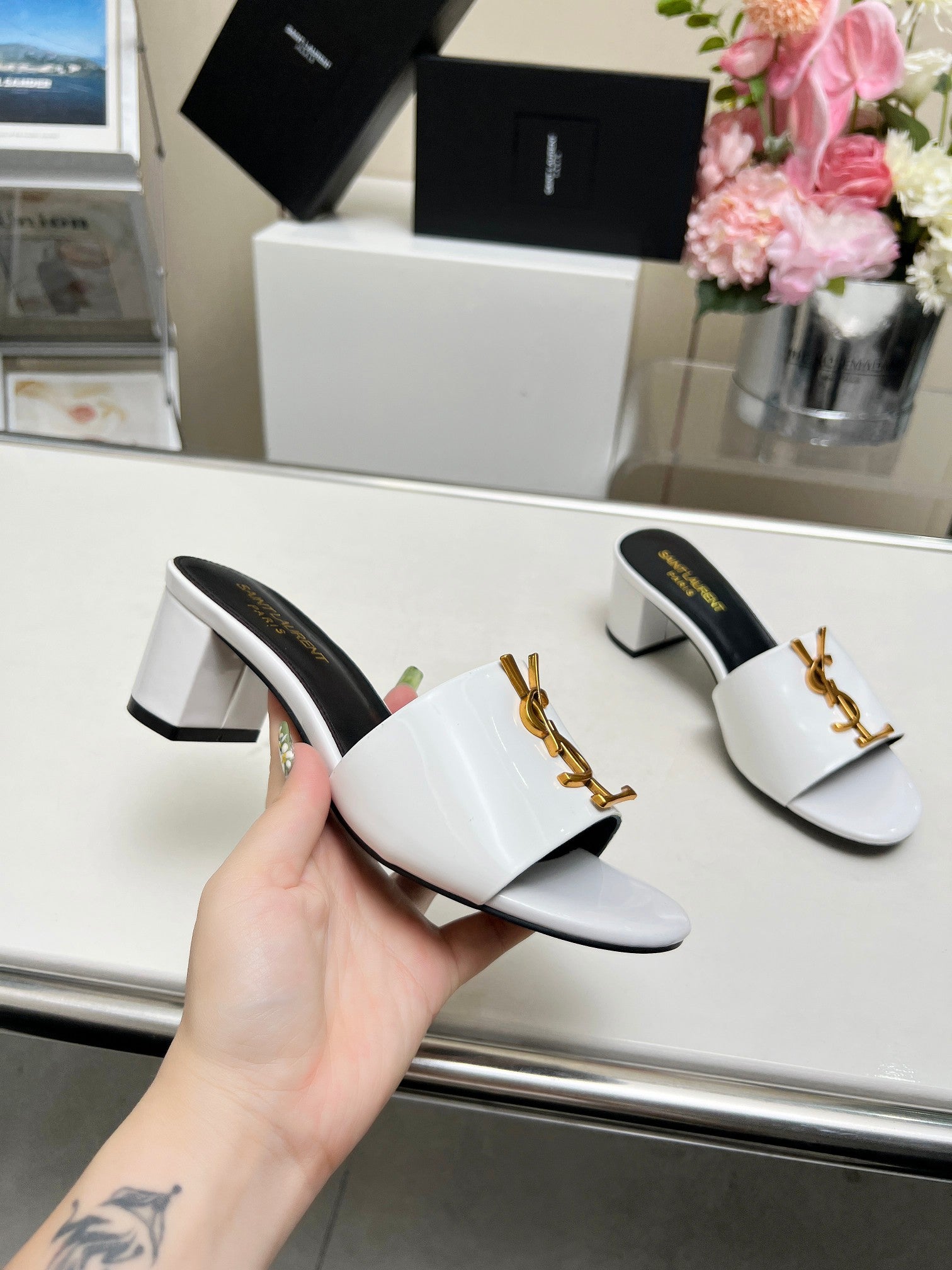 285ZSL34Z  Popular leather High heels(Heel height 5CM)