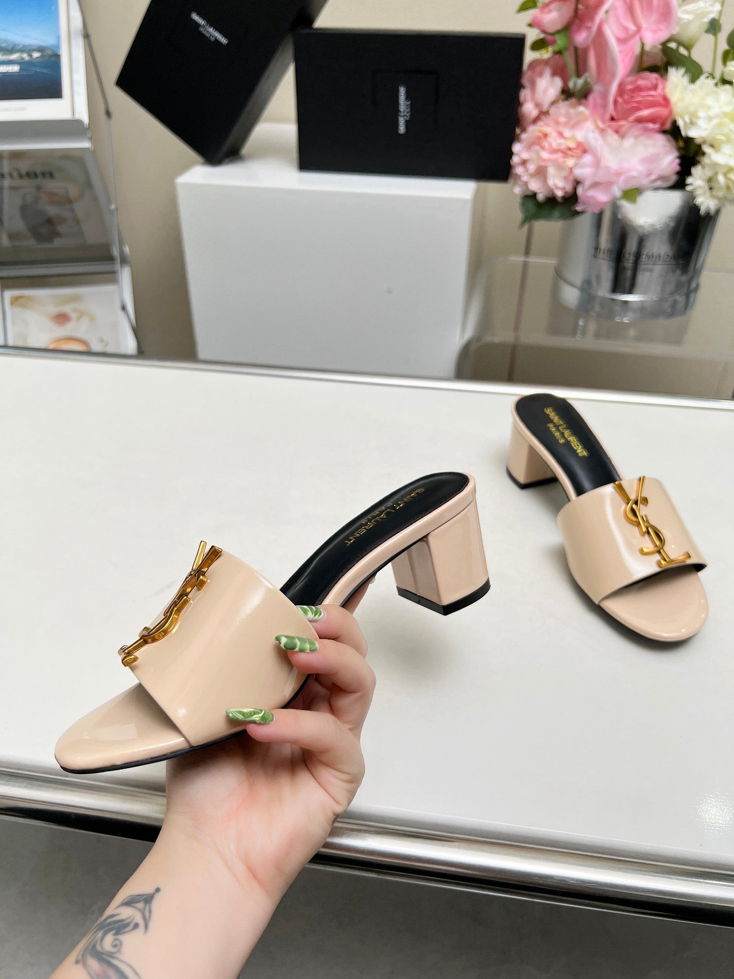 285ZSL34Z  Popular leather High heels(Heel height 5CM)