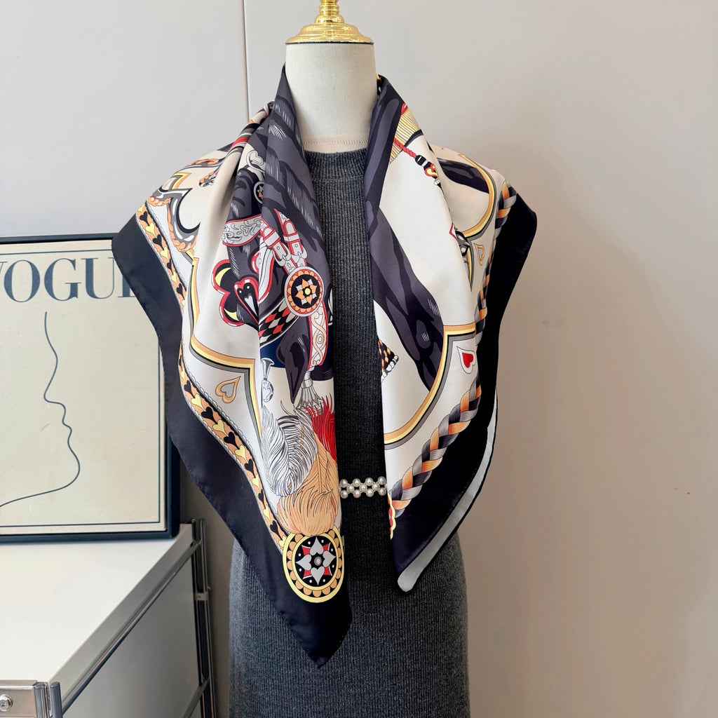 136NH9W Popular Silk Scarve