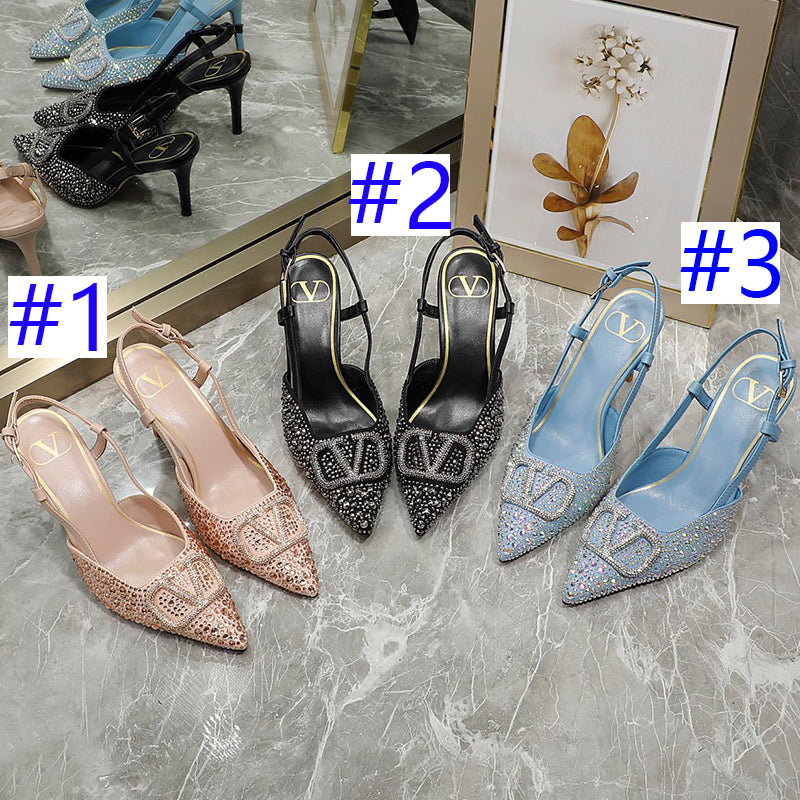 245RVL13Z Popular leather  High heels