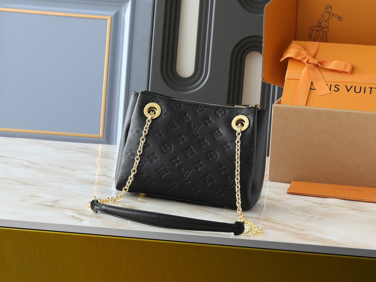 136PE75B Popular leather bag