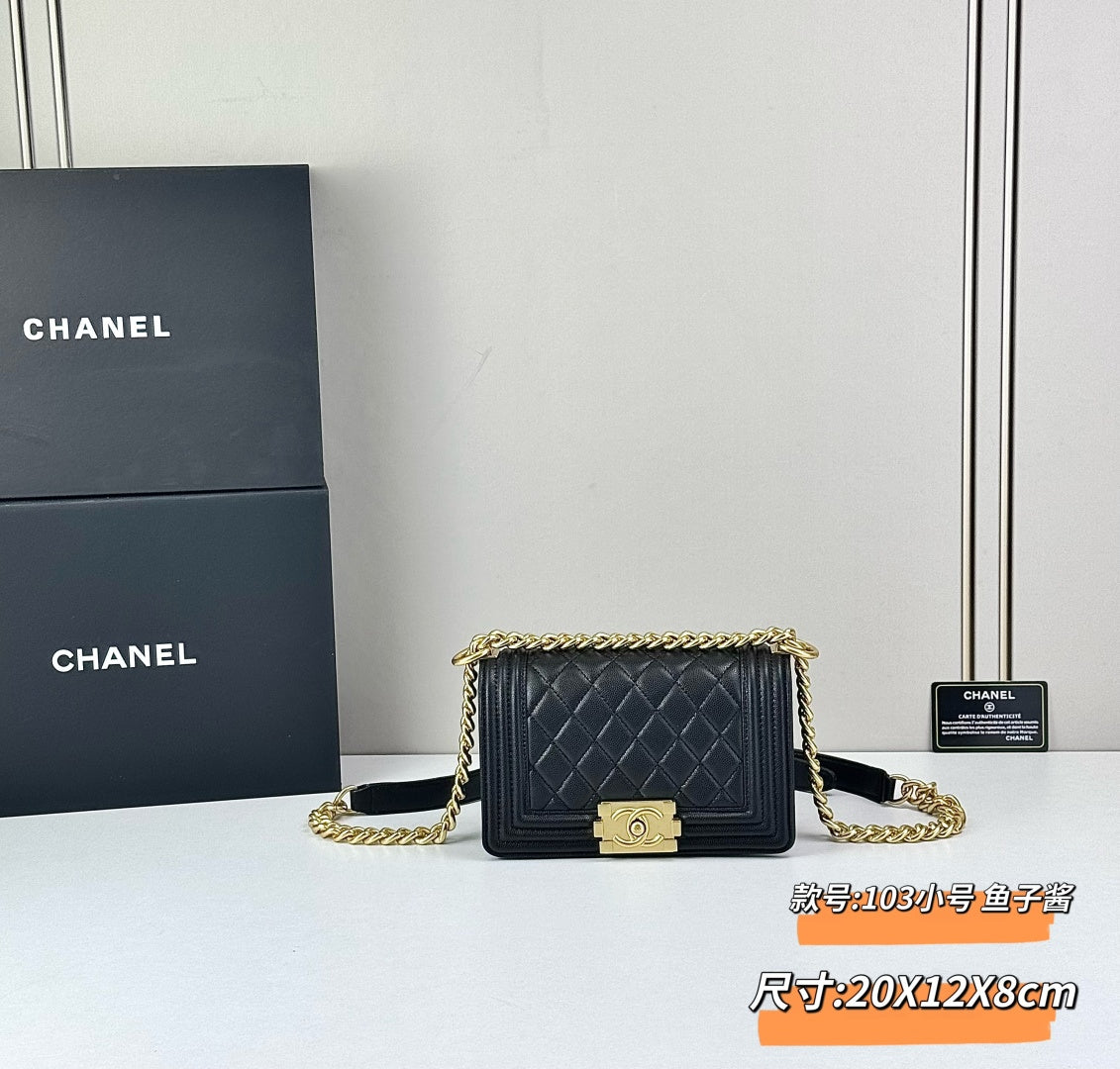 136PC17B Popular Caviar leather bag