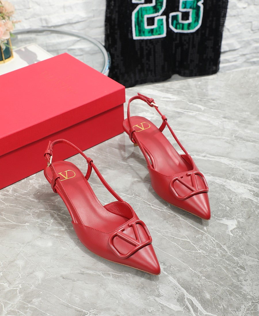 245RVL19Z Popular leather  High heels