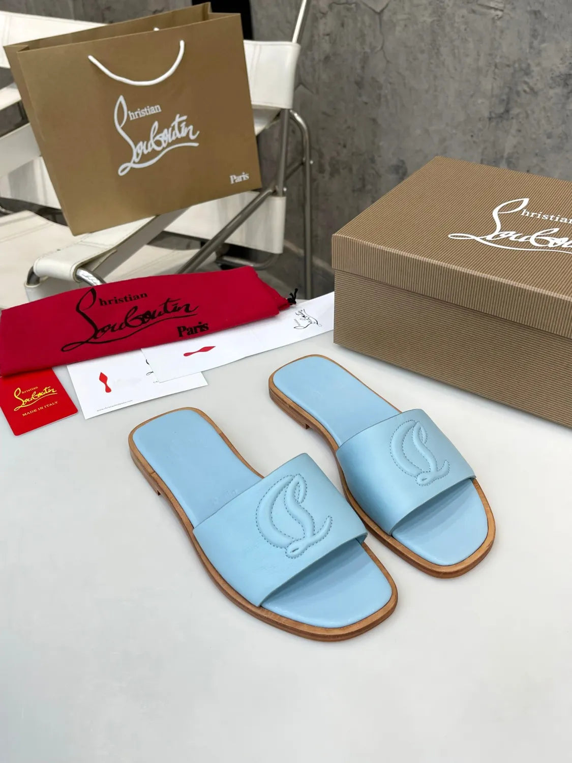 JXA29Z Popular leather Slippers