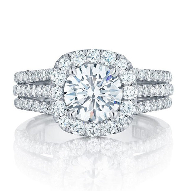 P5QA3J  Popular Moissanite Jewelry Wedding Diamond Ring